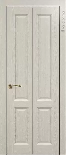 Межкомнатная дверь Porta Classic Dinastia Книжка, цвет - Дуб шампань, Без стекла (ДГ)