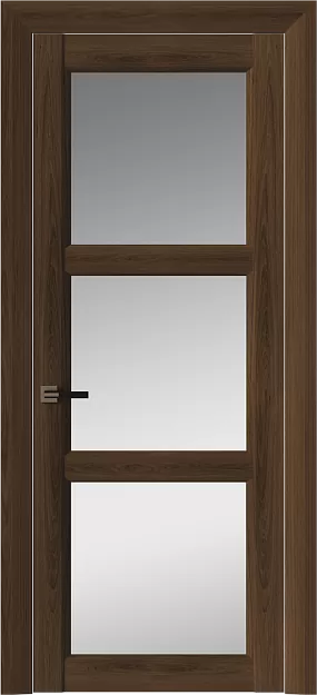 Межкомнатная дверь Milano Neo Classic Decoro, цвет - Итальянский орех, Со стеклом (ДО)