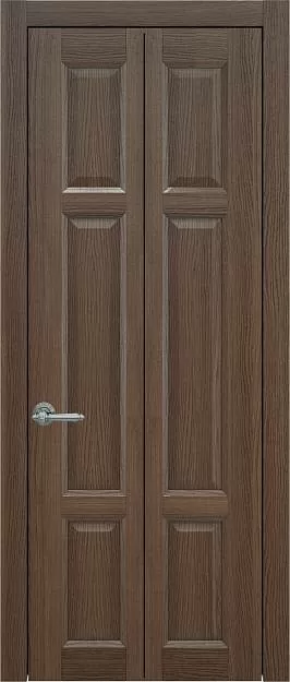 Межкомнатная дверь Porta Classic Siena Книжка, цвет - Дуб торонто, Без стекла (ДГ)