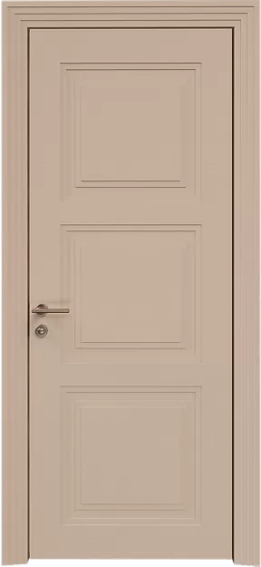 Межкомнатная дверь Milano Neo Classic Scalino, цвет - Серый цемент эмаль по шпону (RAL 060-70-10), Без стекла (ДГ)