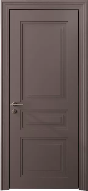 Межкомнатная дверь Imperia-R Neo Classic Scalino, цвет - Серо-Розовый мордовник эмаль (RAL 020-60-05), Без стекла (ДГ)