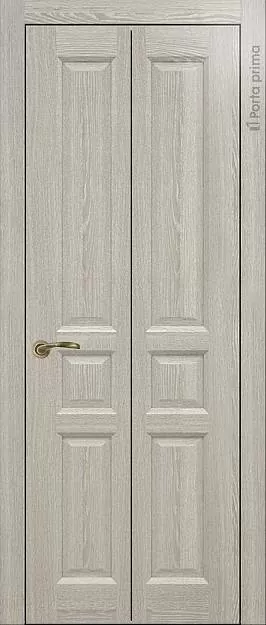 Межкомнатная дверь Porta Classic Imperia-R Книжка, цвет - Серый дуб, Без стекла (ДГ)