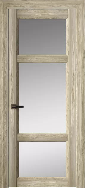 Межкомнатная дверь Siena Neo Classic Decoro, цвет - Олива серая, Со стеклом (ДО)