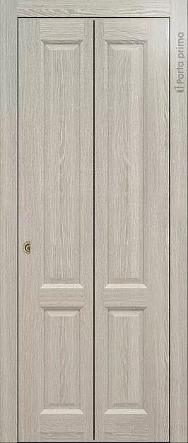 Межкомнатная дверь Porta Classic Dinastia Книжка, цвет - Серый дуб, Без стекла (ДГ)