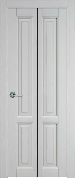 Межкомнатная дверь Porta Classic Dinastia Книжка, цвет - Лайт Грей ST, Без стекла (ДГ)