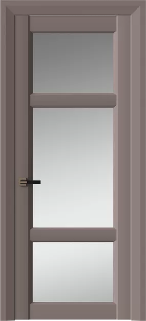 Межкомнатная дверь Siena Neo Classic Decoro, цвет - Теплый Серый эмаль (RAL 040-60-05), Со стеклом (ДО)