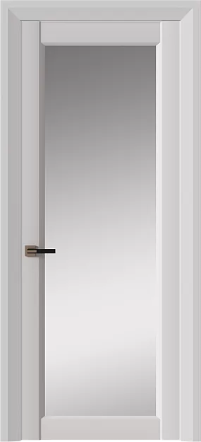 Межкомнатная дверь Domenica Neo Classic Decoro, цвет - Лайт Грей ST, Со стеклом (ДО)