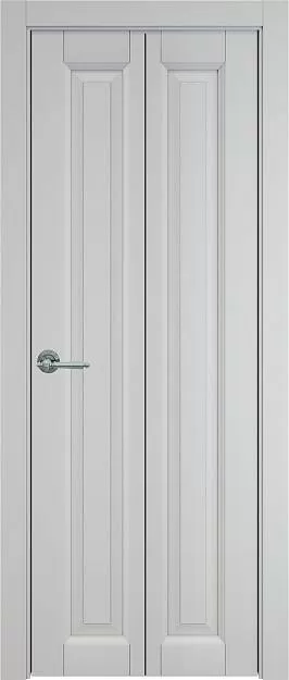 Межкомнатная дверь Porta Classic Domenica Книжка, цвет - Лайт Грей ST, Без стекла (ДГ)