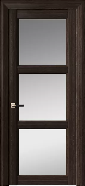 Межкомнатная дверь Milano Neo Classic Decoro, цвет - Венге Нуар, Со стеклом (ДО)