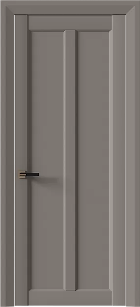 Межкомнатная дверь Prato Neo Classic Decoro, цвет - Серая стяжка эмаль (RAL 060-60-05), Без стекла (ДГ)