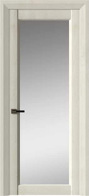 Межкомнатная дверь Domenica Neo Classic Decoro, цвет - Белый ясень nano-flex, Со стеклом (ДО)