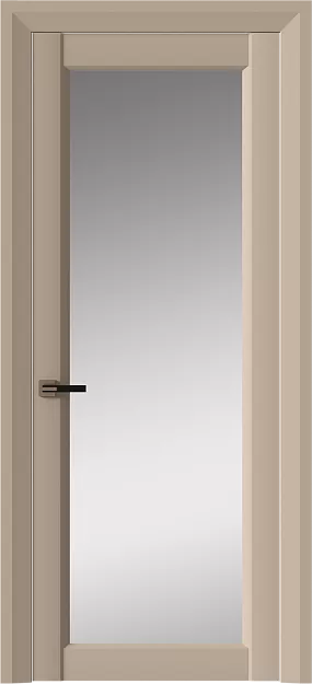 Межкомнатная дверь Domenica Neo Classic Decoro, цвет - Серый цемент эмаль (RAL 060-70-10), Со стеклом (ДО)