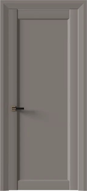 Межкомнатная дверь Domenica Neo Classic Decoro, цвет - Серая стяжка эмаль (RAL 060-60-05), Без стекла (ДГ)
