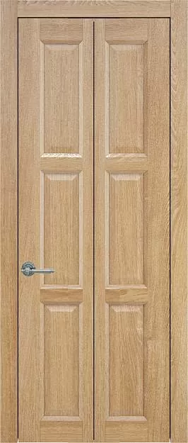 Межкомнатная дверь Porta Classic Milano Книжка, цвет - Дуб капучино, Без стекла (ДГ)