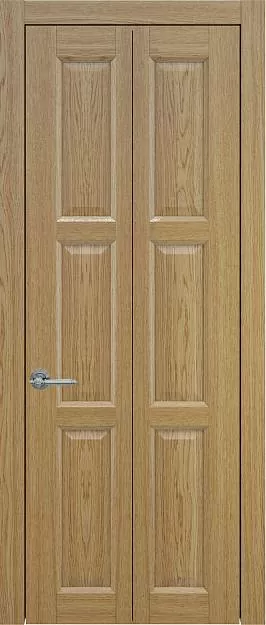 Межкомнатная дверь Porta Classic Milano Книжка, цвет - Дуб карамель, Без стекла (ДГ)