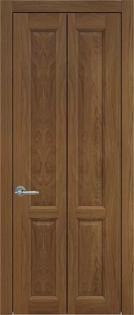 Межкомнатная дверь Porta Classic Dinastia Книжка, цвет - Итальянский орех, Без стекла (ДГ)
