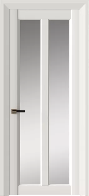 Межкомнатная дверь Prato Neo Classic Decoro, цвет - Белая эмаль (RAL 9003), Со стеклом (ДО)