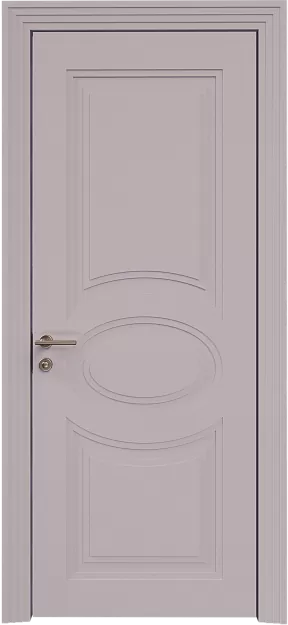 Межкомнатная дверь Florencia Neo Classic Scalino, цвет - Серый Флокс эмаль по шпону (RAL без номера), Без стекла (ДГ)