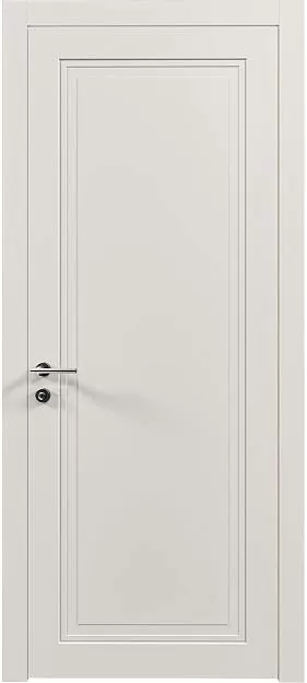 Межкомнатная дверь Domenica Neo Classic, цвет - Бежевая эмаль (RAL 9010), Без стекла (ДГ)