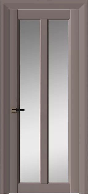 Межкомнатная дверь Prato Neo Classic Decoro, цвет - Теплый Серый эмаль (RAL 040-60-05), Со стеклом (ДО)