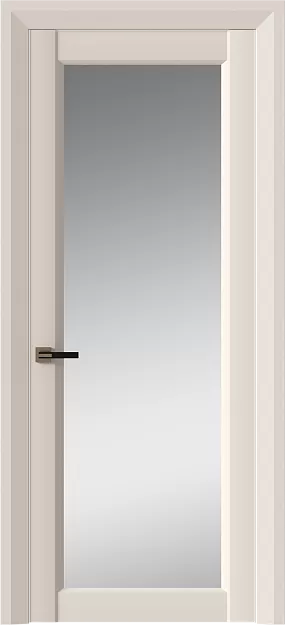 Межкомнатная дверь Domenica Neo Classic Decoro, цвет - Грязный Белый эмаль (RAL 070-90-05), Со стеклом (ДО)