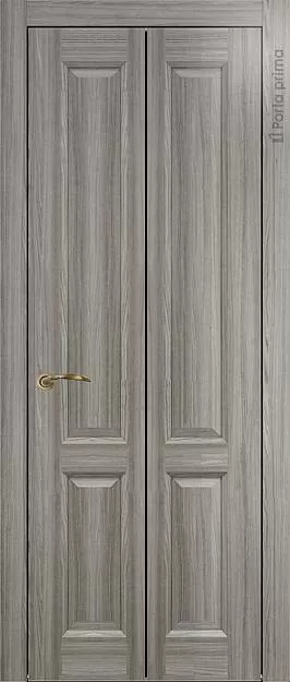 Межкомнатная дверь Porta Classic Dinastia Книжка, цвет - Орех пепельный, Без стекла (ДГ)