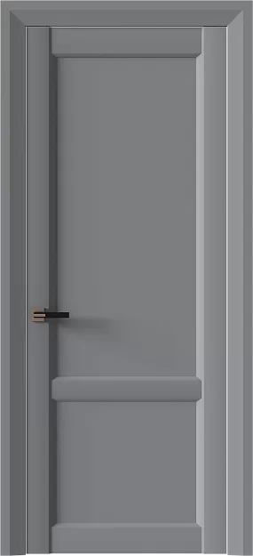 Межкомнатная дверь Dinastia Neo Classic Decoro, цвет - Серебристо-серая эмаль (RAL 7045), Без стекла (ДГ)