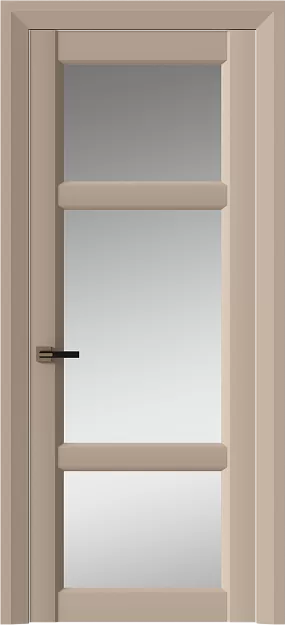 Межкомнатная дверь Siena Neo Classic Decoro, цвет - Серый цемент эмаль (RAL 060-70-10), Со стеклом (ДО)
