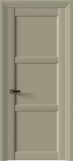 Межкомнатная дверь Milano Neo Classic Decoro, цвет - Серое Льняное волокно эмаль (RAL 075-70-10), Без стекла (ДГ)