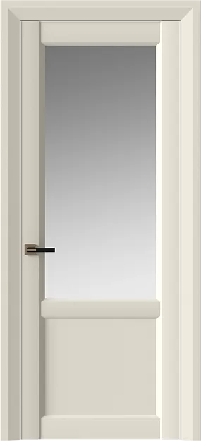 Межкомнатная дверь Dinastia Neo Classic Decoro, цвет - Бежевая эмаль (RAL 9010), Со стеклом (ДО)