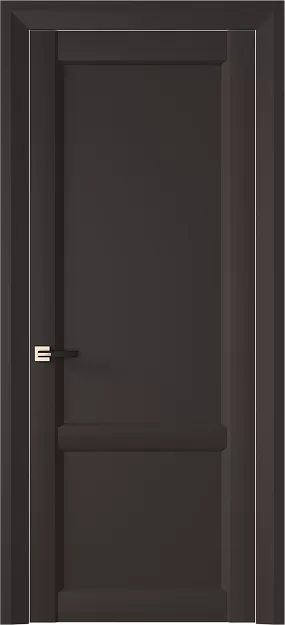 Межкомнатная дверь Dinastia Neo Classic Decoro, цвет - Чёрный Базальт эмаль (RAL 040-30-05), Без стекла (ДГ)