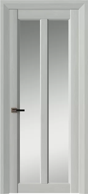 Межкомнатная дверь Prato Neo Classic Decoro, цвет - Пепельный ST, Со стеклом (ДО)
