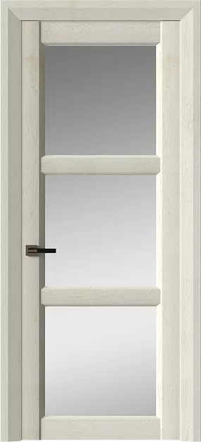 Межкомнатная дверь Milano Neo Classic Decoro, цвет - Белый ясень nano-flex, Со стеклом (ДО)