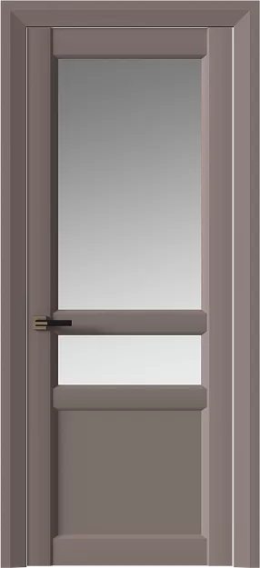 Межкомнатная дверь Imperia-R Neo Classic Decoro, цвет - Теплый Серый эмаль (RAL 040-60-05), Со стеклом (ДО)