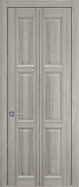 Межкомнатная дверь Porta Classic Milano Книжка, цвет - Орех пепельный, Без стекла (ДГ)