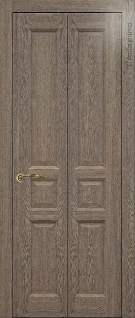 Межкомнатная дверь Porta Classic Imperia-R Книжка, цвет - Дуб антик, Без стекла (ДГ)