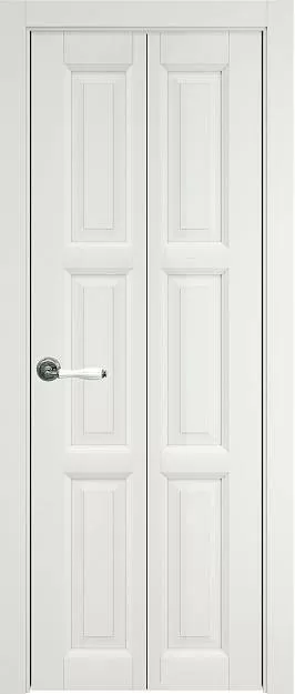 Межкомнатная дверь Porta Classic Milano Книжка, цвет - Бежевая эмаль (RAL 9010), Без стекла (ДГ)