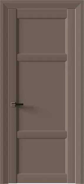 Межкомнатная дверь Siena Neo Classic Decoro, цвет - Коричневый Тик эмаль (RAL 050-50-10), Без стекла (ДГ)