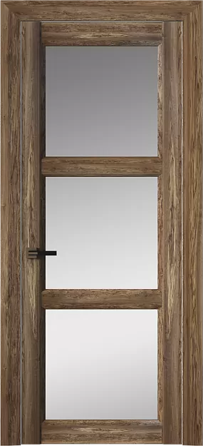 Межкомнатная дверь Milano Neo Classic Decoro, цвет - Олива тёмная, Со стеклом (ДО)