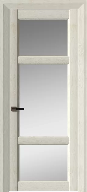 Межкомнатная дверь Siena Neo Classic Decoro, цвет - Белый ясень nano-flex, Со стеклом (ДО)