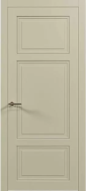 Межкомнатная дверь Siena Neo Classic, цвет - Серо-оливковая эмаль (RAL 7032), Без стекла (ДГ)