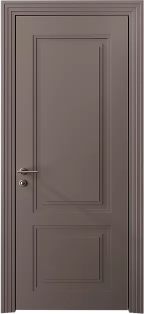 Межкомнатная дверь Dinastia Neo Classic Scalino, цвет - Теплый Серый эмаль (RAL 040-60-05), Без стекла (ДГ)