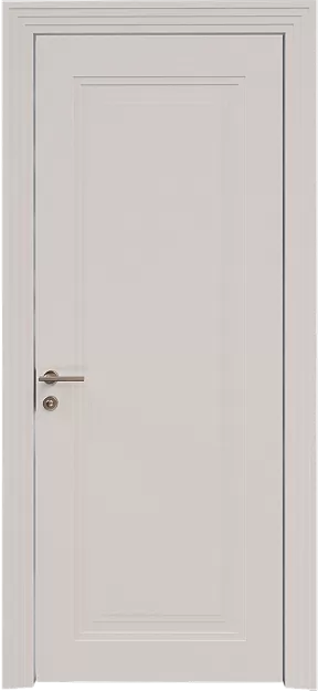 Межкомнатная дверь Domenica Neo Classic Scalino, цвет - Белая эмаль по шпону (RAL 9003), Без стекла (ДГ)
