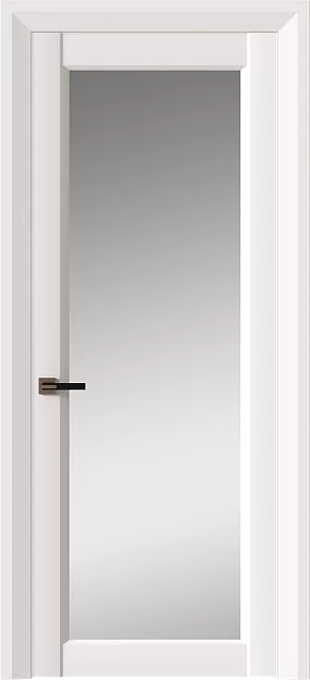 Межкомнатная дверь Domenica Neo Classic Decoro, цвет - Белая ST, Со стеклом (ДО)