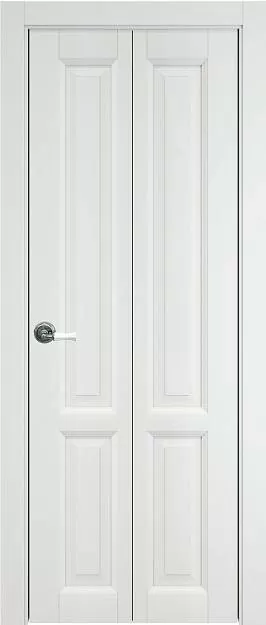 Межкомнатная дверь Porta Classic Dinastia Книжка, цвет - Белая эмаль (RAL 9003), Без стекла (ДГ)