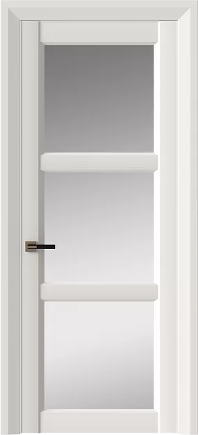Межкомнатная дверь Milano Neo Classic Decoro, цвет - Белая эмаль (RAL 9003), Со стеклом (ДО)