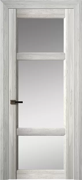 Межкомнатная дверь Siena Neo Classic Decoro, цвет - Олива светлая, Со стеклом (ДО)
