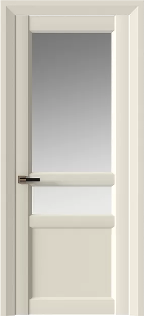 Межкомнатная дверь Imperia-R Neo Classic Decoro, цвет - Бежевая эмаль (RAL 9010), Со стеклом (ДО)
