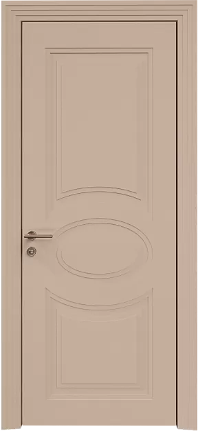 Межкомнатная дверь Florencia Neo Classic Scalino, цвет - Серый цемент эмаль по шпону (RAL 060-70-10), Без стекла (ДГ)