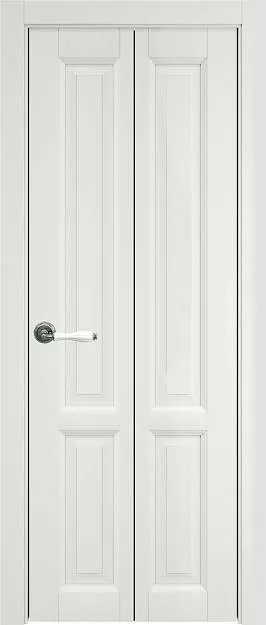 Межкомнатная дверь Porta Classic Dinastia Книжка, цвет - Бежевая эмаль (RAL 9010), Без стекла (ДГ)
